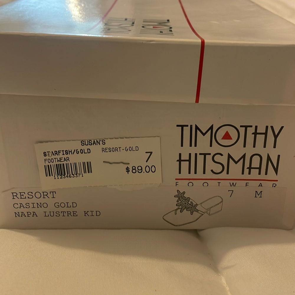 Still in the box paper included timothy Hitsman footwear